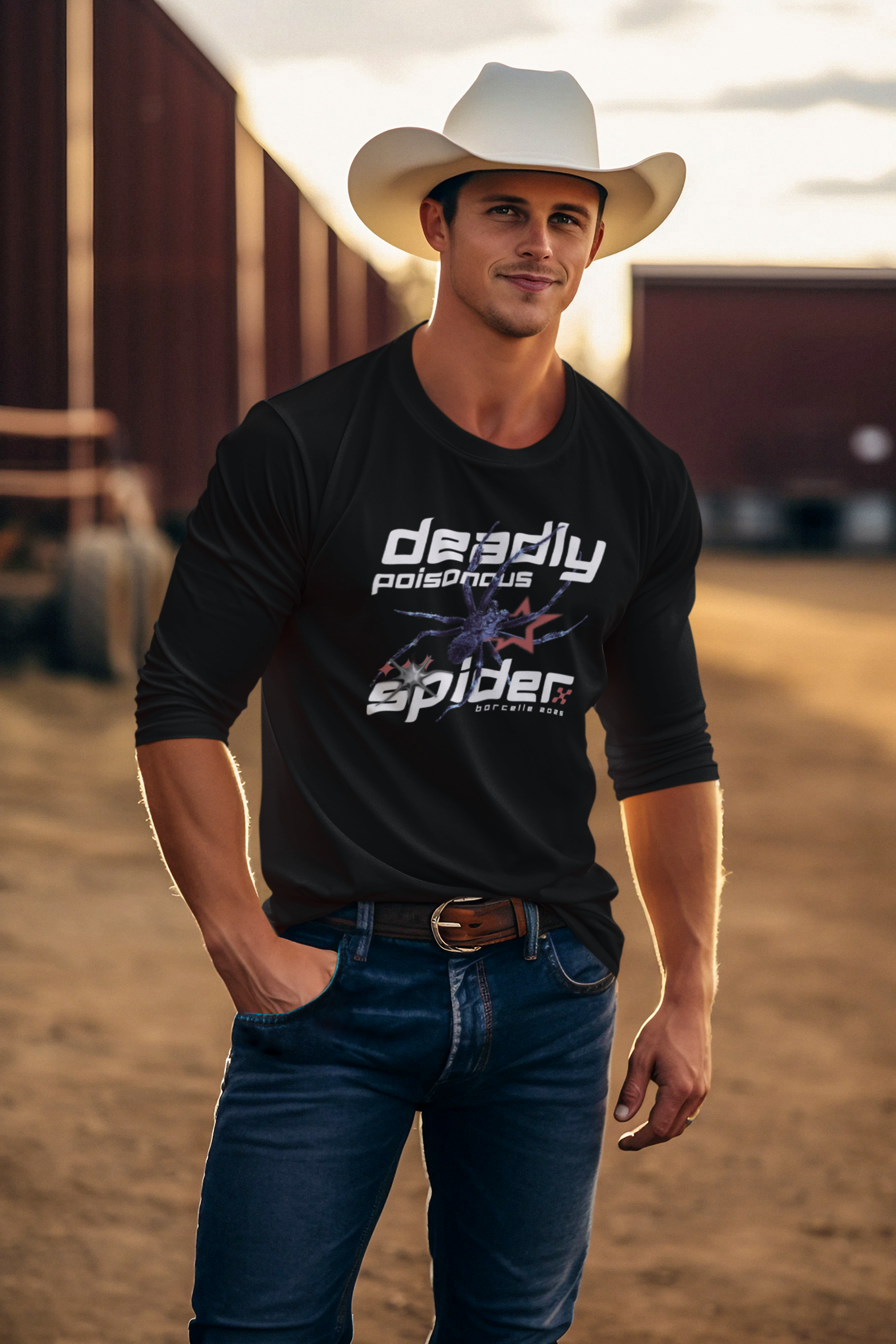 Deadly Spider Ultra Cotton Long Sleeve Tee